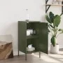 Cold-rolled steel sideboard in olive green 36x39x79 cm by , Sideboards - Ref: Foro24-843020, Price: 74,78 €, Discount: %