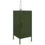 Cold-rolled steel sideboard in olive green 36x39x79 cm by , Sideboards - Ref: Foro24-843020, Price: 74,78 €, Discount: %