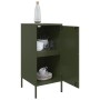 Kaltgewalzter Stahlschrank in Olivgrün 36x39x79 cm von , Sideboards - Ref: Foro24-843020, Preis: 75,77 €, Rabatt: %