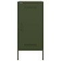 Kaltgewalzter Stahlschrank in Olivgrün 36x39x79 cm von , Sideboards - Ref: Foro24-843020, Preis: 75,77 €, Rabatt: %