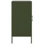 Cold-rolled steel sideboard in olive green 36x39x79 cm by , Sideboards - Ref: Foro24-843020, Price: 74,78 €, Discount: %