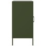 Kaltgewalzter Stahlschrank in Olivgrün 36x39x79 cm von , Sideboards - Ref: Foro24-843020, Preis: 75,77 €, Rabatt: %