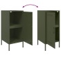 Kaltgewalzter Stahlschrank in Olivgrün 36x39x79 cm von , Sideboards - Ref: Foro24-843020, Preis: 75,77 €, Rabatt: %