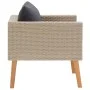 Individual garden sofa with beige synthetic rattan cushions by vidaXL, Outdoor sofas - Ref: Foro24-310219, Price: 92,04 €, Di...