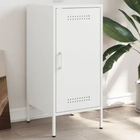 Cold-rolled white steel sideboard 36x39x79 cm by , Sideboards - Ref: Foro24-843022, Price: 74,78 €, Discount: %