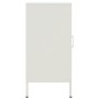 Kaltgewalzter weißer Stahlschrank 36x39x79 cm von , Sideboards - Ref: Foro24-843022, Preis: 75,77 €, Rabatt: %