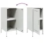 Kaltgewalzter weißer Stahlschrank 36x39x79 cm von , Sideboards - Ref: Foro24-843022, Preis: 74,78 €, Rabatt: %