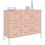 Cold-rolled steel sideboard in pink 100.5x39x79 cm by , Sideboards - Ref: Foro24-843097, Price: 168,73 €, Discount: %
