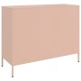 Cold-rolled steel sideboard in pink 100.5x39x79 cm by , Sideboards - Ref: Foro24-843097, Price: 138,47 €, Discount: %