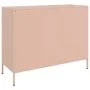 Cold-rolled steel sideboard in pink 100.5x39x79 cm by , Sideboards - Ref: Foro24-843097, Price: 168,73 €, Discount: %