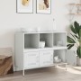 Aparador de acero laminado en frío blanco 100,5x39x79 cm de , Aparadores - Ref: Foro24-843095, Precio: 150,91 €, Descuento: %