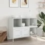 Kaltgewalzter weißer Stahlschrank 100,5x39x79 cm von , Sideboards - Ref: Foro24-843095, Preis: 149,11 €, Rabatt: %