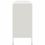 Aparador de acero laminado en frío blanco 100,5x39x79 cm de , Aparadores - Ref: Foro24-843095, Precio: 150,91 €, Descuento: %
