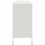 Kaltgewalzter weißer Stahlschrank 100,5x39x79 cm von , Sideboards - Ref: Foro24-843095, Preis: 149,11 €, Rabatt: %