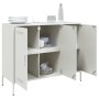 Kaltgewalzter weißer Stahlschrank 100,5x39x79 cm von , Sideboards - Ref: Foro24-843029, Preis: 157,35 €, Rabatt: %