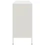 Kaltgewalzter weißer Stahlschrank 100,5x39x79 cm von , Sideboards - Ref: Foro24-843029, Preis: 144,33 €, Rabatt: %