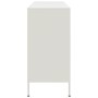Kaltgewalzter weißer Stahlschrank 100,5x39x79 cm von , Sideboards - Ref: Foro24-843029, Preis: 157,35 €, Rabatt: %