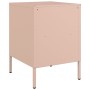 Nachttisch 2 Stück kaltgewalzter Stahl in Rosa 36x39x50,5cm von , Nachttische - Ref: Foro24-843057, Preis: 111,45 €, Rabatt: %