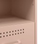 Nachttisch 2 Stück kaltgewalzter Stahl in Rosa 36x39x50,5cm von , Nachttische - Ref: Foro24-843057, Preis: 111,45 €, Rabatt: %