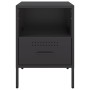 Nachttisch aus schwarzem kaltgewalztem Stahl, 36x39x50,5 cm. von , Nachttische - Ref: Foro24-843055, Preis: 105,60 €, Rabatt: %