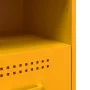 Cold-rolled steel yellow bedside table 36x39x50.5 cm by , Nightstands - Ref: Foro24-843060, Price: 73,58 €, Discount: %