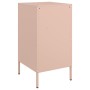 Nachttische, 2 Stück, kaltgewalzter Stahl, rosa, 36x39x68 cm. von , Nachttische - Ref: Foro24-843081, Preis: 170,38 €, Rabatt: %