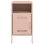 Nachttische, 2 Stück, kaltgewalzter Stahl, rosa, 36x39x68 cm. von , Nachttische - Ref: Foro24-843069, Preis: 114,85 €, Rabatt: %