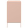 Nachttische, 2 Stück, kaltgewalzter Stahl, rosa, 36x39x68 cm. von , Nachttische - Ref: Foro24-843069, Preis: 114,85 €, Rabatt: %