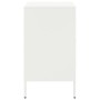 Nachttisch aus kaltgewalztem Stahl in Weiß 36x39x68 cm von , Nachttische - Ref: Foro24-843088, Preis: 92,17 €, Rabatt: %