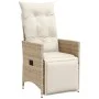Garden table and chairs set 11 pieces with beige PE rattan cushions by , Garden sets - Ref: Foro24-3277266, Price: 1,00 €, Di...