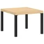 Garden bench with 5-piece cushions, steel with black powder coating. by , Garden sets - Ref: Foro24-3283644, Price: 444,69 €,...