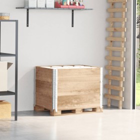 Pallet necklaces, 3 units, solid pine wood, 80x60 cm by , Loading platforms and pallets - Ref: Foro24-3295362, Price: 95,25 €...