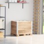 Pallet necklaces, 3 units, solid pine wood, 80x60 cm by , Loading platforms and pallets - Ref: Foro24-3295362, Price: 95,25 €...