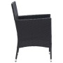Sillas de comedor para jardín 4 unidades ratán sintético negro by vidaXL, Garden chairs - Ref: Foro24-310562, Price: 200,33 €...