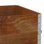 Pallet necklaces 3 units solid pine wood brown 120x80 cm by , Loading platforms and pallets - Ref: Foro24-3295369, Price: 143...