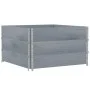 Pallet necklaces 3 units solid gray pine wood 100x100 cm by , Loading platforms and pallets - Ref: Foro24-3295376, Price: 103...