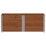Pallet necklaces, set of 3, made of solid brown pine wood, 150x50 cm. by , Loading platforms and pallets - Ref: Foro24-329538...