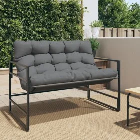 Garden bench with anthracite steel cushion 113 cm by , garden benches - Ref: Foro24-4009299, Price: 164,57 €, Discount: %