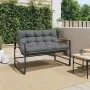 Garden bench with anthracite steel cushion 113 cm by , garden benches - Ref: Foro24-4009299, Price: 164,57 €, Discount: %
