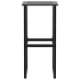 High table and garden stools set, 11 pieces, black steel by , Garden sets - Ref: Foro24-3283755, Price: 894,67 €, Discount: %