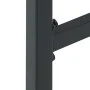 High table and garden stools set, 11 pieces, black steel by , Garden sets - Ref: Foro24-3283755, Price: 894,67 €, Discount: %