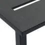 High table and garden stools set, 11 pieces, black steel by , Garden sets - Ref: Foro24-3283755, Price: 894,67 €, Discount: %