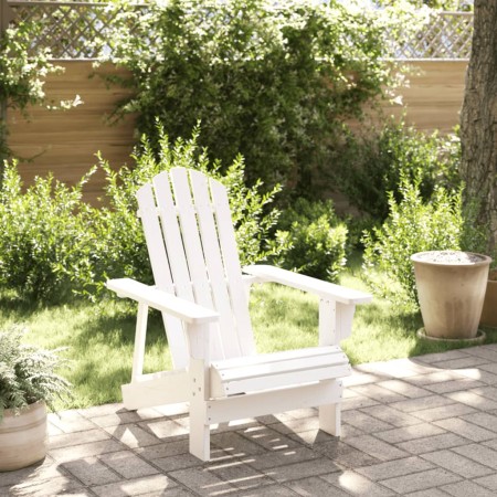 Massiver Adirondack-Stuhl aus weißer Fichte, 69x85x90,5 cm. von , Gartenstühle - Ref: Foro24-4007243, Preis: 83,89 €, Rabatt: %