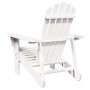 Massiver Adirondack-Stuhl aus weißer Fichte, 69x85x90,5 cm. von , Gartenstühle - Ref: Foro24-4007243, Preis: 83,89 €, Rabatt: %