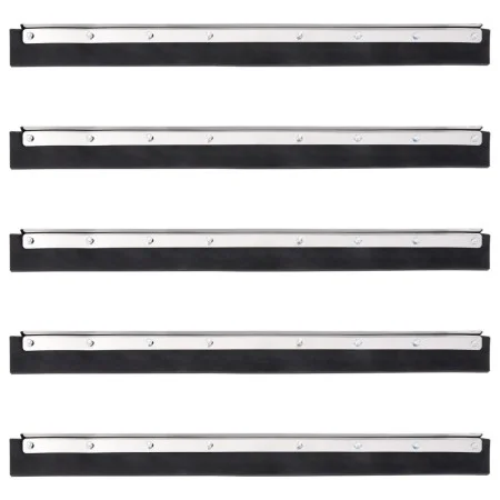 Rubber floor squeegee head 5 units 55x2x5 cm by , Home cleaning products - Ref: Foro24-4008379, Price: 29,74 €, Discount: %