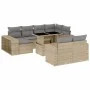 11-piece garden sofa set with beige synthetic rattan cushions by , Garden sets - Ref: Foro24-3274582, Price: 655,11 €, Discou...