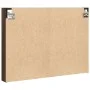 Engineered wood display case in brown oak, 80x8.5x58 cm by , Shelves and shelves - Ref: Foro24-847960, Price: 42,30 €, Discou...