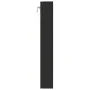 Vitrina de madera de ingeniería negra 80x8,5x58 cm de , Estantes y estanterías - Ref: Foro24-847955, Precio: 45,36 €, Descuen...