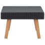Black synthetic rattan garden coffee table by vidaXL, Garden tables - Ref: Foro24-310222, Price: 64,02 €, Discount: %