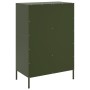 Kaltgewalzter Stahlschrank in Olivgrün 68x39x101,5 cm von , Sideboards - Ref: Foro24-843112, Preis: 179,81 €, Rabatt: %